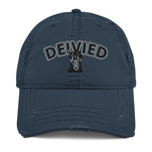DEIVIED Dad-Hat im Used-Look Hell Dog
